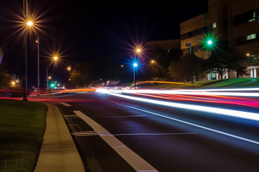 LED-valaistuksen käyttö liikennemerkkien näkyvyyden parantamiseksi